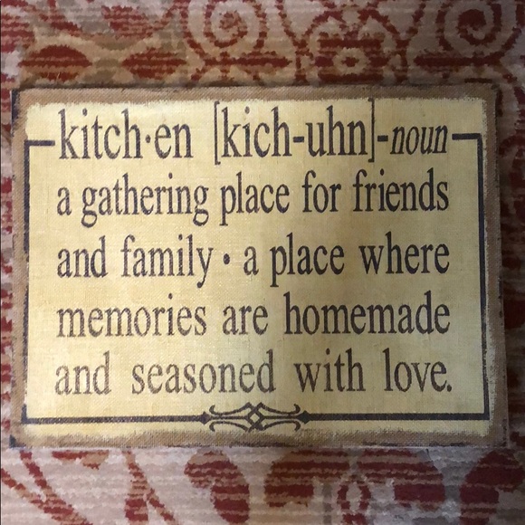 Hobby Lobby Kitchen Sign - Picture 1 of 1